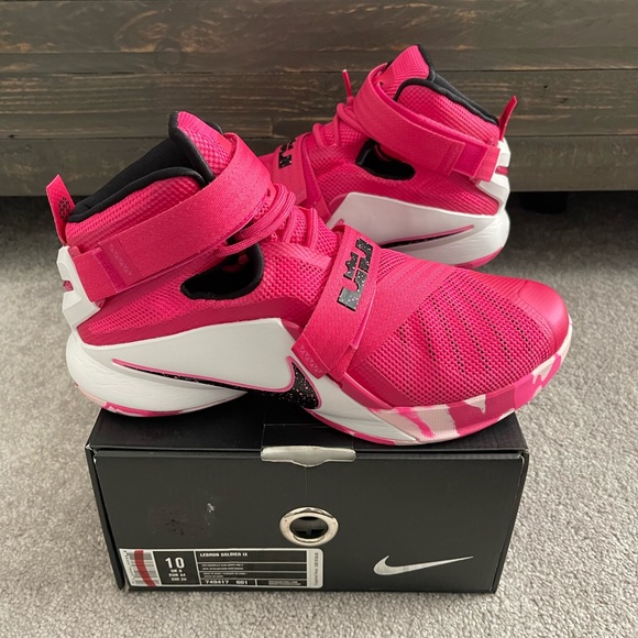 Nike Other - Lebron Soldier IX “Breast Cancer Awareness Month”